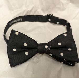 Nedrebo's Black Polka Dot Bow Tie